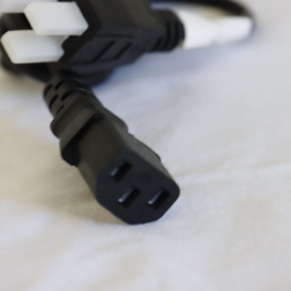 3 Prong US Plug AC Power Adapter Cable Cord for PC & Laptop - Picture 2 of 3